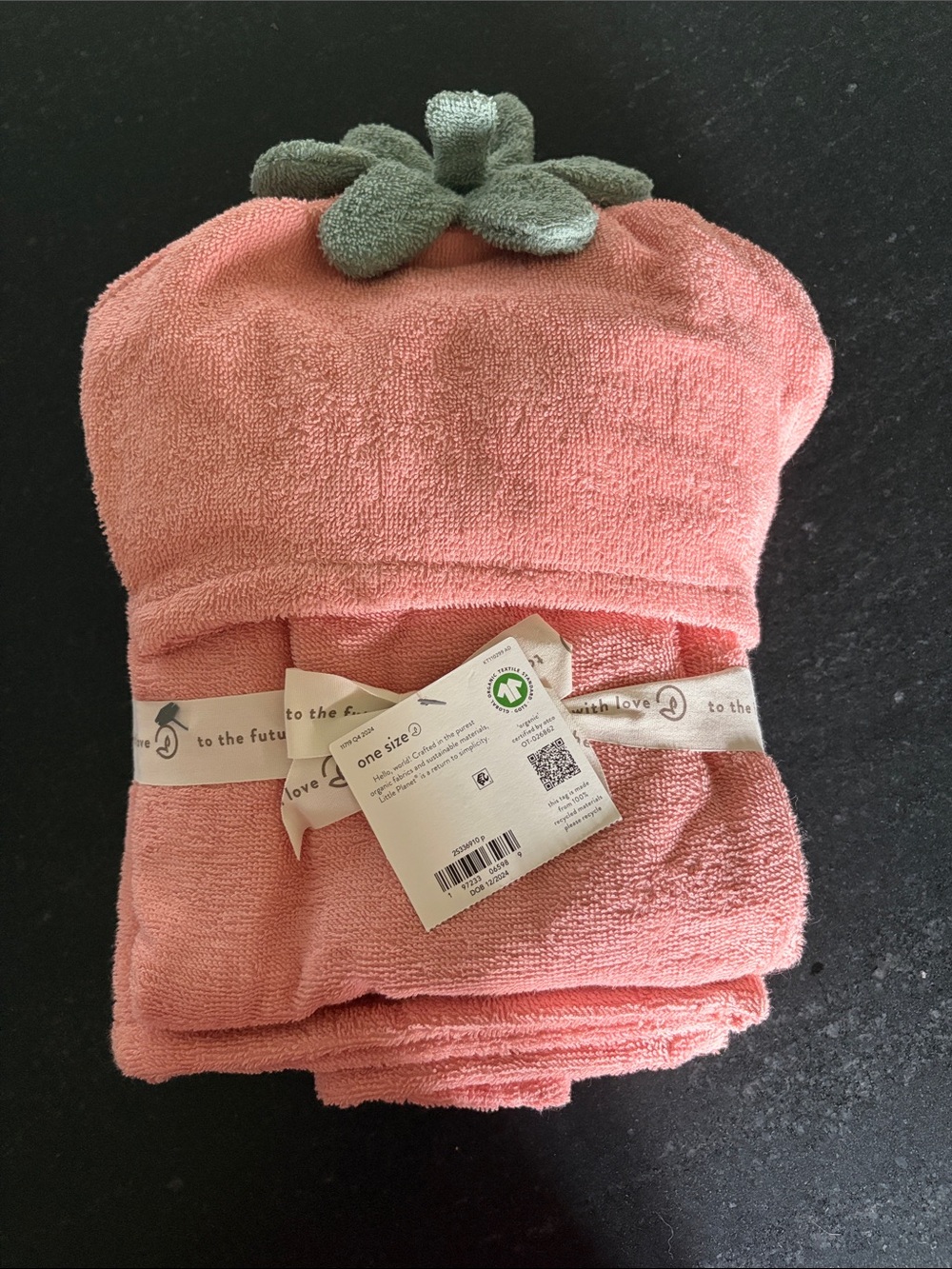 Kids Hooded Towel - strawberry